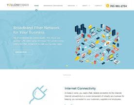 Yellow Fiber Networks logo