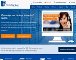 SafeBackup logo