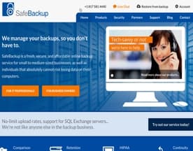 SafeBackup logo