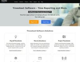 Pacific Timesheet logo