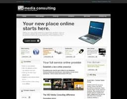 MD Media Consulting logo