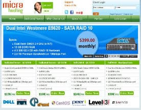 Micra Hosting logo