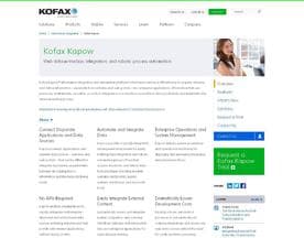 Kapow Software logo