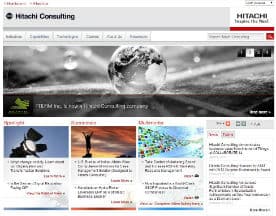 Hitachi Consulting Corporation logo