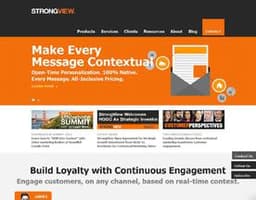 StrongView logo