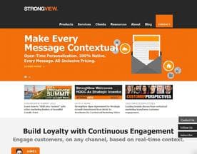 StrongView logo