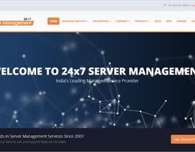 24x7servermanagement logo