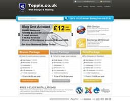 Toppix Web Design & Hosting logo