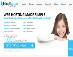 Miss Hosting logo