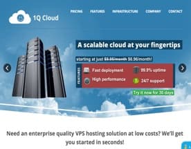 1Q Cloud logo