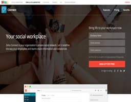 Zoho Connect logo