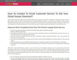 Gmail Customer Service - 99webmail logo