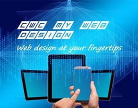 CWC My Web Design logo