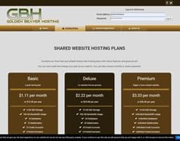 GoldenBeaverHosting logo