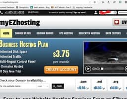 myEZhosting logo