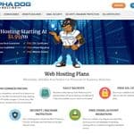 AlphaDog Hosting logo