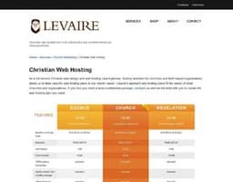 Levaire Web Hosting logo