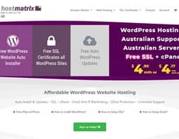 Hostmatrix WordPress Hosting Australia logo