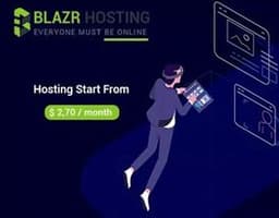 Blazr Hosting logo