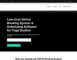 KRIYA Online Booking System logo
