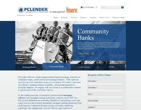 PCLender, now part of Fiserv logo