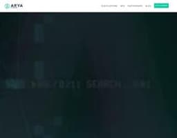 Arya Recruiting AI Technology logo