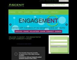 Administrator Support Community for ENT logo