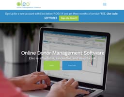 Eleo Online Donor Management Software logo