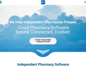 RxBLU™ Retail Cloud Pharmacy Software logo