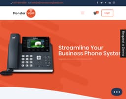 Monster VoIP logo