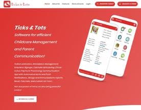 Ticks & Tots Child Care App logo