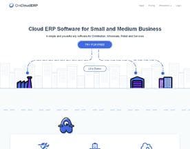 OnCloudERP logo