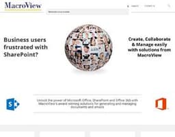 MacroView logo