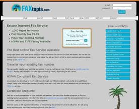 FAXtopia logo