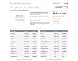 Domain Brokerage