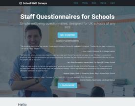  School Staff Surveys